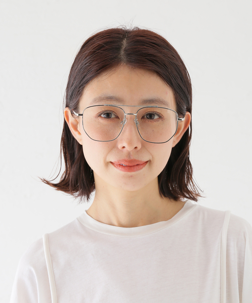 NOEYEDIA（ノーアイディア）の「【NOEYEDIA/ノーアイディア】NE-470：メガネ（メガネ・レディース・シルバー/ゴールド・FREE）」の8枚目の写真