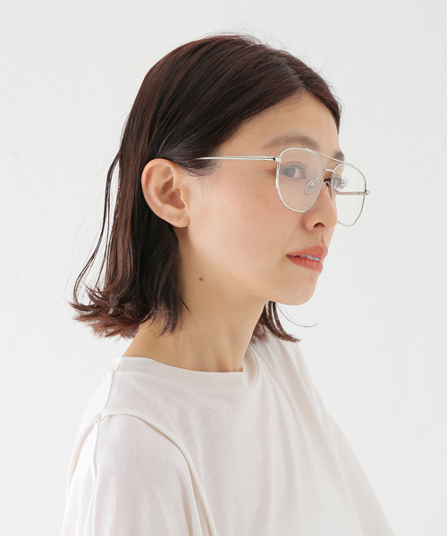 NOEYEDIA（ノーアイディア）の「【NOEYEDIA/ノーアイディア】NE-470：メガネ（メガネ・レディース・シルバー/ゴールド・FREE）」の9枚目の写真