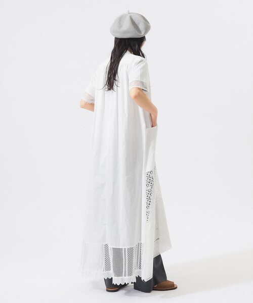 TORI-TO（トリト）の「【別注】TORI-TO / ティアード ワンピース（ワンピース・レディース・ブラック/ホワイト・ONE SIZE）」の4枚目の写真