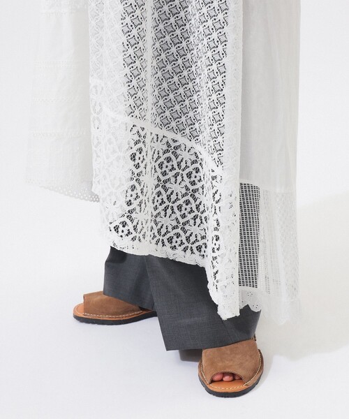 TORI-TO（トリト）の「【別注】TORI-TO / ティアード ワンピース（ワンピース・レディース・ブラック/ホワイト・ONE SIZE）」の10枚目の写真