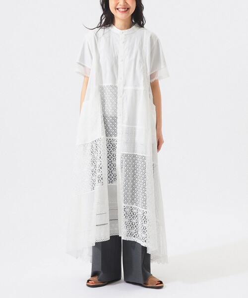 TORI-TO（トリト）の「【別注】TORI-TO / ティアード ワンピース（ワンピース・レディース・ブラック/ホワイト・ONE SIZE）」の11枚目の写真