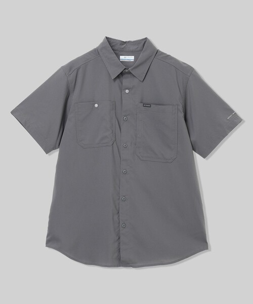 Columbia(コロンビア)の「UVカット Columbia/ シルバーリッジユーティリティII ショートスリーブ シャツ /コロンビア(シャツ/ブラウス・メンズ・ホワイト/ネイビー/グレー/ブルー・M/XL/L/S)」の3枚目の写真