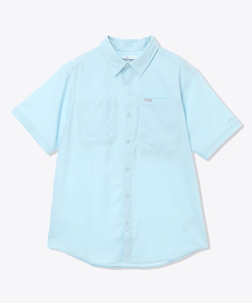 Columbia(コロンビア)の「UVカット Columbia/ シルバーリッジユーティリティII ショートスリーブ シャツ /コロンビア(シャツ/ブラウス・メンズ・ホワイト/ネイビー/グレー/ブルー・M/XL/L/S)」の9枚目の写真