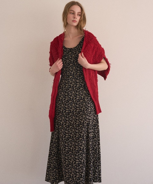 MIELI INVARIANT(ミエリインヴァリアント)の「ANNETTE Floral Puff Dress(ワンピース・レディース・ブラウン系その他/ブラック系その他・FREE)」の17枚目の写真