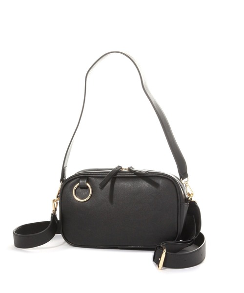 studio CLIP（スタディオクリップ）の「【3ルーム構造/500mlボトル収納可】2ハンドル付きバッグ（ショルダーバッグ・レディース・ブルー/ブラウン/ブラック/アイボリー・FREE）」の15枚目の写真