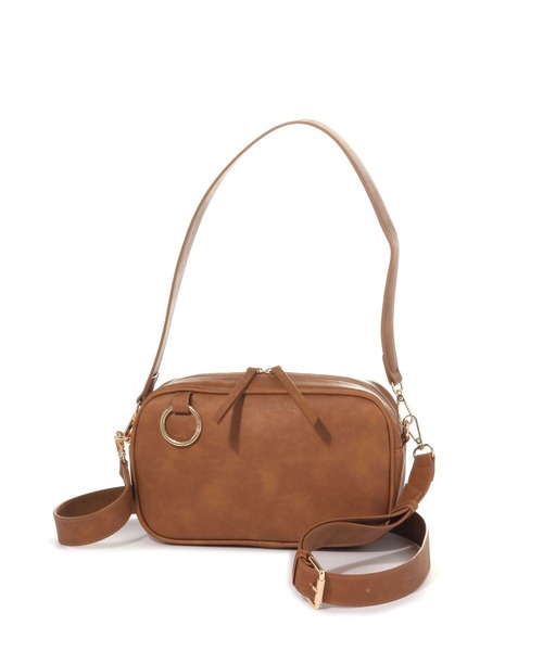 studio CLIP（スタディオクリップ）の「【3ルーム構造/500mlボトル収納可】2ハンドル付きバッグ（ショルダーバッグ・レディース・ブルー/ブラウン/ブラック/アイボリー・FREE）」の16枚目の写真