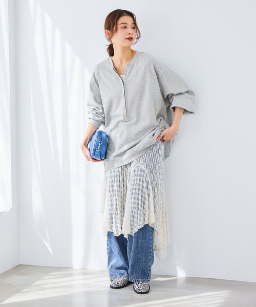 studio CLIP（スタディオクリップ）の「【3ルーム構造/500mlボトル収納可】2ハンドル付きバッグ（ショルダーバッグ・レディース・ブルー/ブラウン/ブラック/アイボリー・FREE）」の9枚目の写真