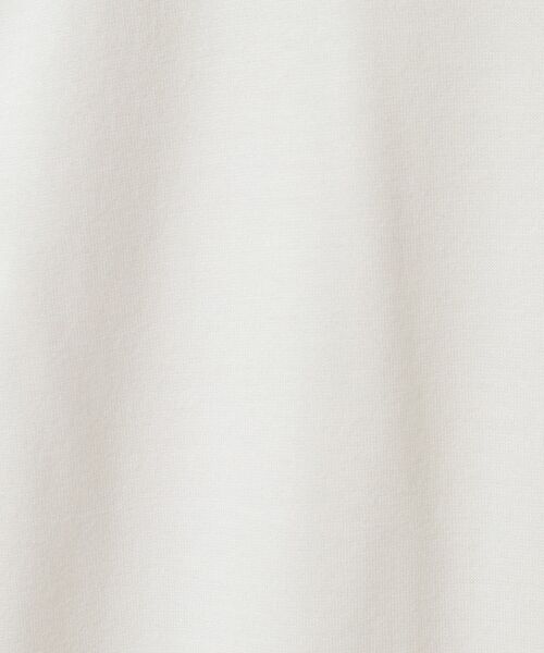 GARAGE OF GOOD CLOTHING（ガレージオブグッドクロージング）の「【日本製】ライトタッチノースリプルオーバー（Tシャツ/カットソー・レディース・オフホワイト・FREE）」の4枚目の写真