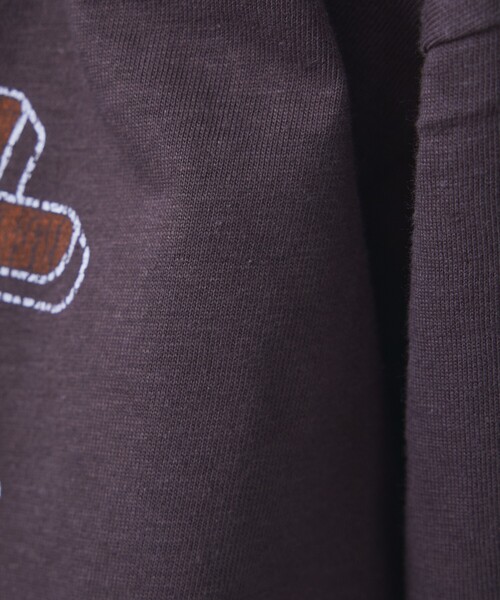 FRUIT OF THE LOOM(フルーツオブザルーム)の「【FRUIT OF THE LOOM/フルーツ・オブ・ザ・ルーム】FRUITロゴTシャツ/半袖/スラブ天竺【WEB限定】(Tシャツ/カットソー・メンズ・チャコールグレー/アイボリー/サックスブルー・L/M)」の17枚目の写真