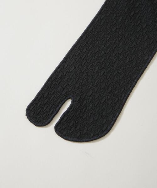 MARCOMONDE（マルコモンド）の「MARCOMONDE/Pocopoco Tulle Tabi socks（ソックス/靴下・レディース・ブラック/ベージュ・FREE）」の7枚目の写真