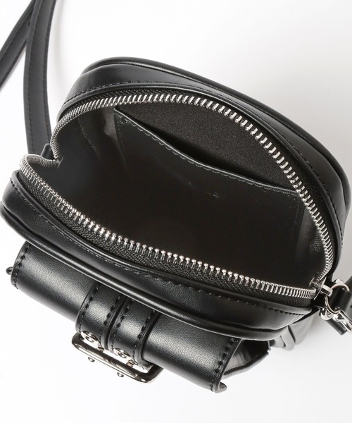 HARE（ハレ）の「ベルトデザインミニショルダーバッグ(HARE)（ショルダーバッグ・レディース・シルバー/ブラック・FREE）」の20枚目の写真
