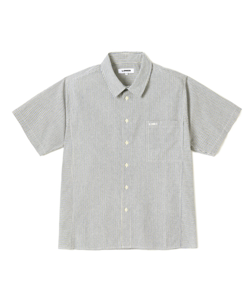 LORES(ロアス)の「Paneled S/S Shirts - Green(シャツ/ブラウス・レディース・その他・SMALL/MEDIUM/LARGE)」の4枚目の写真