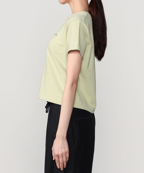 ORCIVAL(オーシバル)の「ORCIVAL | アンイーブンジャージー 刺繍ショートスリーブTシャツ WOMEN(Tシャツ/カットソー・レディース・オフホワイト/ブルー系その他/ライトグリーン/ベージュ系その他・1/2)」の12枚目の写真