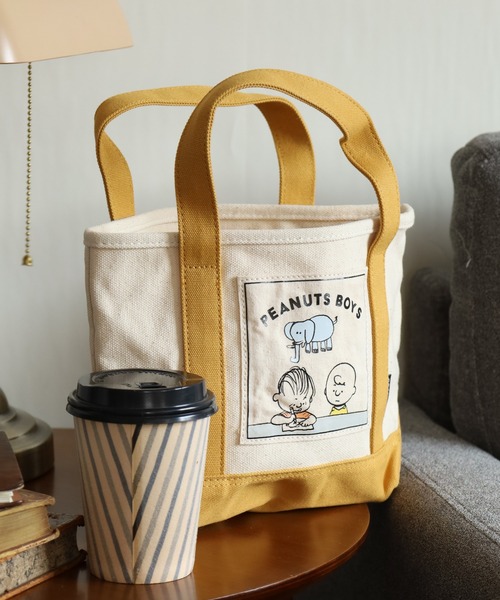 SNOOPY スヌーピー ミニトートバッグ Peanuts Boys（トートバッグ