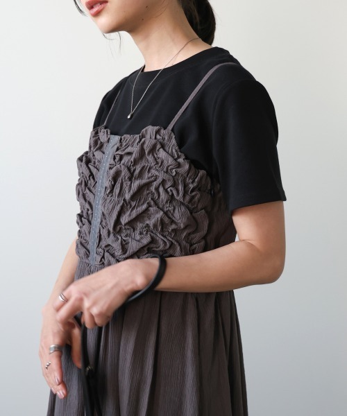 Bab(バブ)の「シルキータッチコンパクトTシャツ(Tシャツ/カットソー・レディース・ブラック/グリーン/ホワイト/ネイビー/イエロー・FREE)」の15枚目の写真