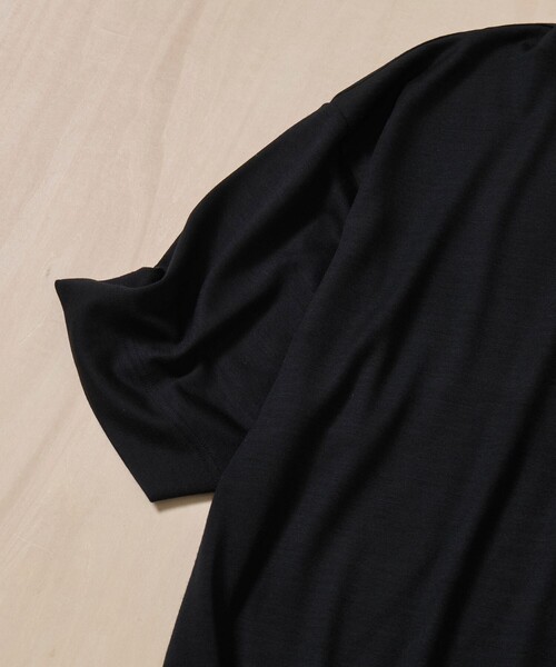 WRAPINKNOT(ラッピンノット)の「【WRAPINKNOT/ラッピンノット】S/S Polo-shirt(ポロシャツ・メンズ・ブラック・2/3)」の8枚目の写真