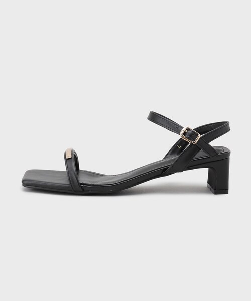 THE SHOP TK (ザ ショップ ティーケー )の「メタルバーサンダル(サンダル・レディース・ダークブラウン/ブラック・35/45)」の5枚目の写真