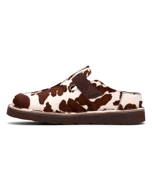 Clarks（クラークス）の「クラークス ウィメンズ Solsbury Mule. ソールズベリーミュール（スリッポン・レディース・ホワイト×ブラウン・40/50/30/60）」の4枚目の写真