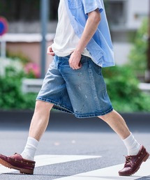 Lee/リー ワイドデニムショーツ【ユニセックス】