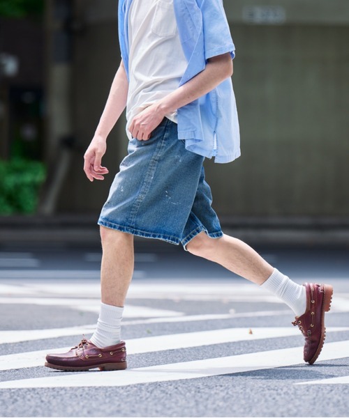 Lee/リー ワイドデニムショーツ【ユニセックス】（その他パンツ）｜Lee