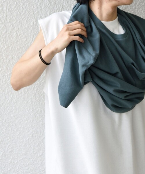 SHIPS any(シップス エニィ)の「SHIPS any:〈接触冷感〉COOL TOUCH スムース リラックス ノースリーブ Tシャツ 26SS◇(タンクトップ・メンズ・ブラック/ホワイト/チャコールグレー・LARGE/MEDIUM)」の1枚目の写真