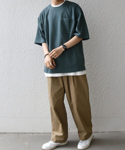 SHIPS any(シップス エニィ)の「SHIPS any:〈接触冷感〉COOL TOUCH スムース リラックス ノースリーブ Tシャツ 26SS◇(タンクトップ・メンズ・ブラック/ホワイト/チャコールグレー・LARGE/MEDIUM)」の4枚目の写真