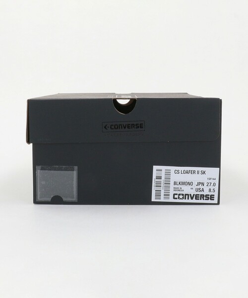 CONVERSE(コンバース)の「<CONVERSE>CS ローファー Ⅱ SK スニーカー(スニーカー・メンズ・ブラック・7/10h/8/9/9h/8h/7h)」の2枚目の写真