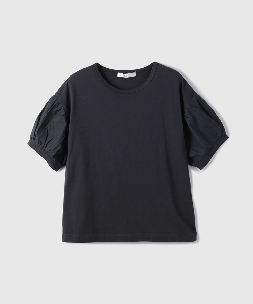 VICKY(ビッキー)の「ボリュームスリーブプルオーバー(Tシャツ/カットソー・レディース・ネイビー/オフホワイト・M)」の12枚目の写真