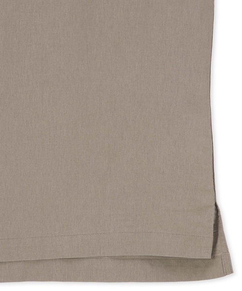 LANVIN en Bleu(ランバンオンブルー)の「コットン/リネン素材 7分袖 スキッパーシャツ(シャツ/ブラウス・メンズ・ベージュ/ネイビー/ブラック・46/52/50/48)」の14枚目の写真