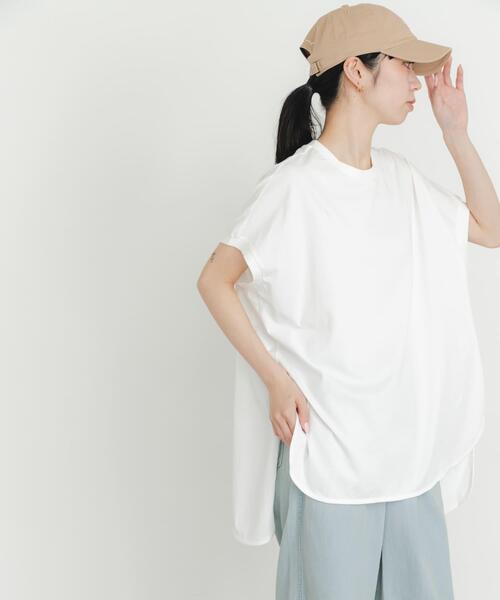 EKAL(エカル)の「ドルマンスリーブカットソー(Tシャツ/カットソー・レディース・パープル/ホワイト/ブラック・FREE)」の5枚目の写真