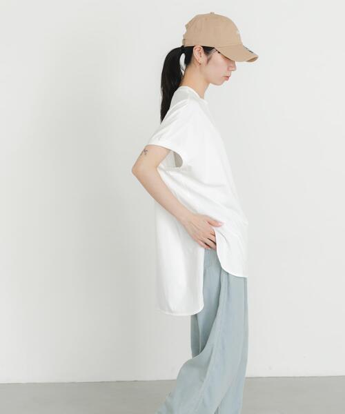 EKAL(エカル)の「ドルマンスリーブカットソー(Tシャツ/カットソー・レディース・パープル/ホワイト/ブラック・FREE)」の6枚目の写真