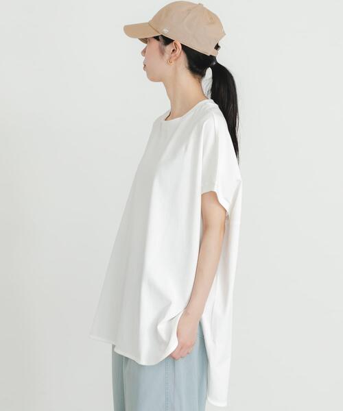 EKAL(エカル)の「ドルマンスリーブカットソー(Tシャツ/カットソー・レディース・パープル/ホワイト/ブラック・FREE)」の7枚目の写真
