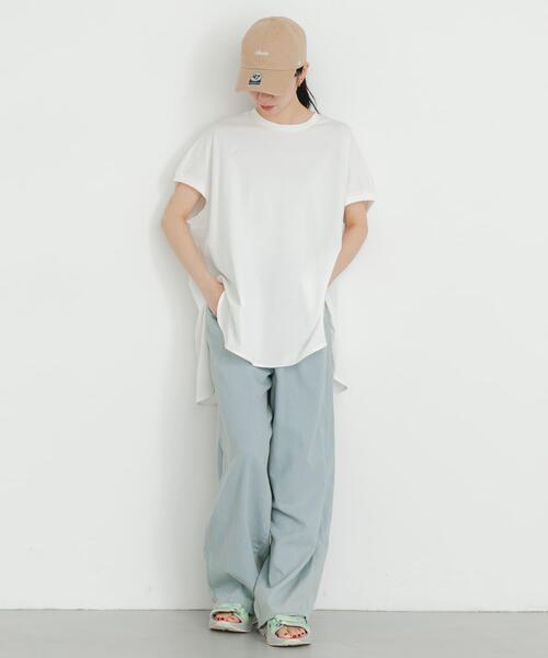 EKAL(エカル)の「ドルマンスリーブカットソー(Tシャツ/カットソー・レディース・パープル/ホワイト/ブラック・FREE)」の9枚目の写真