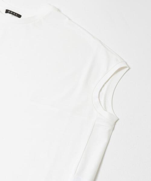 EKAL(エカル)の「ドルマンスリーブカットソー(Tシャツ/カットソー・レディース・パープル/ホワイト/ブラック・FREE)」の12枚目の写真