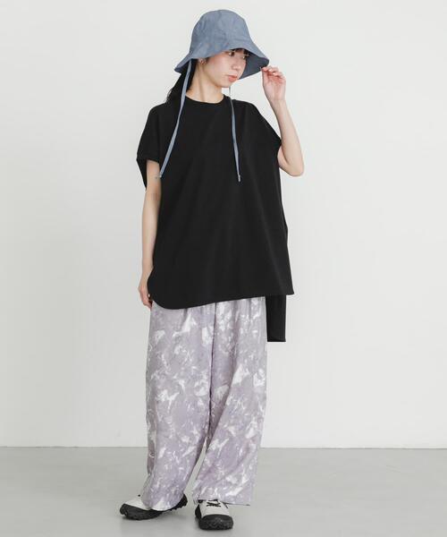 EKAL(エカル)の「ドルマンスリーブカットソー(Tシャツ/カットソー・レディース・パープル/ホワイト/ブラック・FREE)」の17枚目の写真