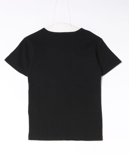 BENDER TOKYO（ベンダートウキョウ）の「エンブレム ワンポイント 刺繍 テレコ Vネック ジャストフィット Tシャツ（Tシャツ/カットソー・メンズ・ブラック/ホワイト・S/M/L）」の3枚目の写真