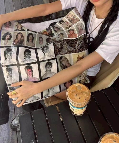 LYEON(リヨン)の「ドットハートプリントTシャツ(Tシャツ/カットソー・レディース・オフホワイト・MEDIUM/SMALL)」の7枚目の写真