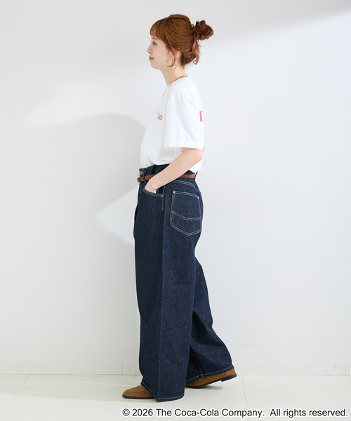 GOOD ROCK SPEED(グッドロックスピード)の「GOOD ROCK SPEED / グッドロックスピード COCA-COLA Tshirts White(Tシャツ/カットソー・レディース・ホワイト・FREE)」の3枚目の写真