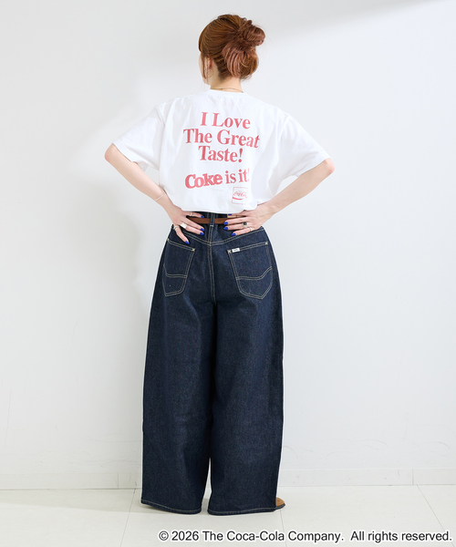 GOOD ROCK SPEED(グッドロックスピード)の「GOOD ROCK SPEED / グッドロックスピード COCA-COLA Tshirts White(Tシャツ/カットソー・レディース・ホワイト・FREE)」の4枚目の写真