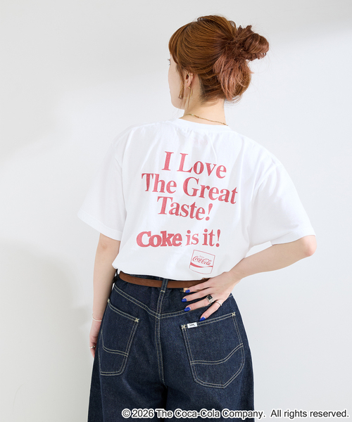 GOOD ROCK SPEED(グッドロックスピード)の「GOOD ROCK SPEED / グッドロックスピード COCA-COLA Tshirts White(Tシャツ/カットソー・レディース・ホワイト・FREE)」の7枚目の写真