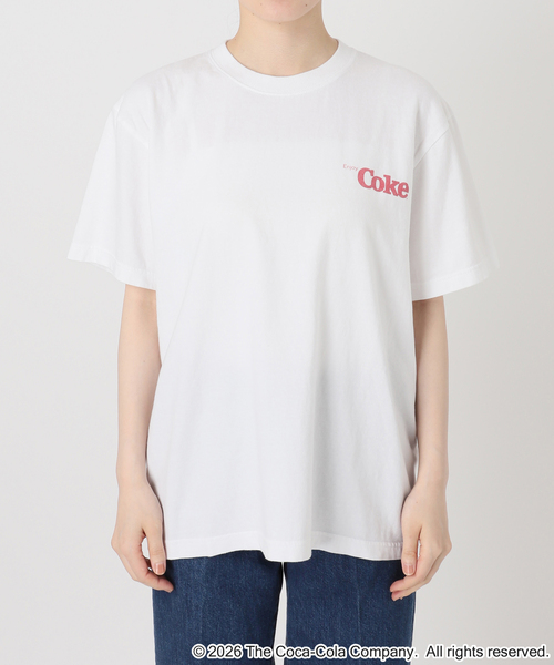 GOOD ROCK SPEED(グッドロックスピード)の「GOOD ROCK SPEED / グッドロックスピード COCA-COLA Tshirts White(Tシャツ/カットソー・レディース・ホワイト・FREE)」の8枚目の写真