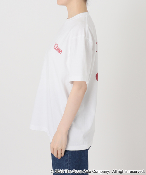 GOOD ROCK SPEED(グッドロックスピード)の「GOOD ROCK SPEED / グッドロックスピード COCA-COLA Tshirts White(Tシャツ/カットソー・レディース・ホワイト・FREE)」の9枚目の写真