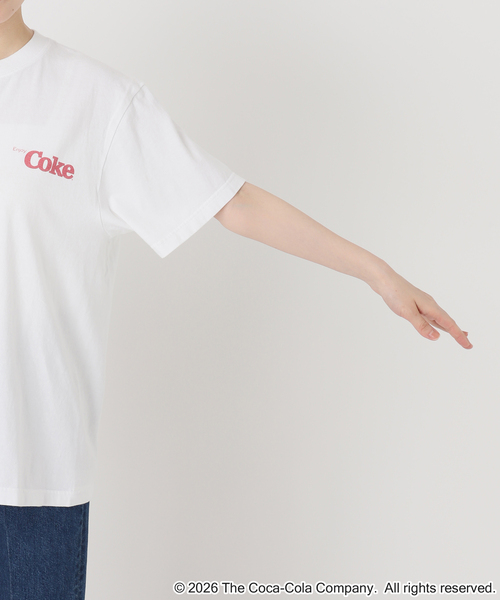 GOOD ROCK SPEED(グッドロックスピード)の「GOOD ROCK SPEED / グッドロックスピード COCA-COLA Tshirts White(Tシャツ/カットソー・レディース・ホワイト・FREE)」の12枚目の写真