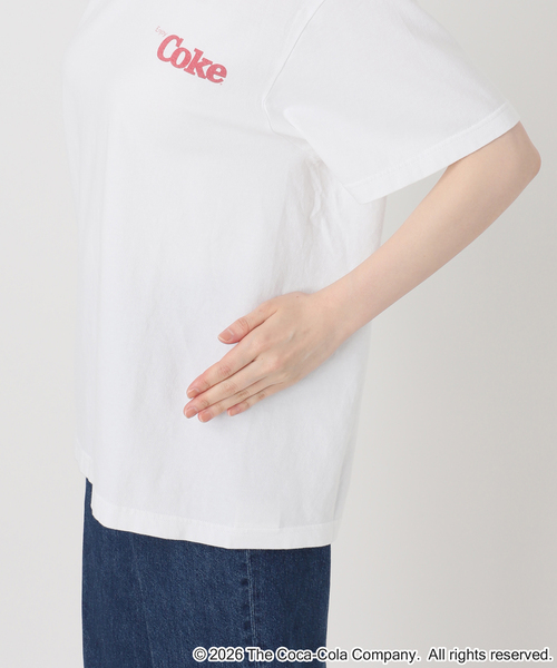 GOOD ROCK SPEED(グッドロックスピード)の「GOOD ROCK SPEED / グッドロックスピード COCA-COLA Tshirts White(Tシャツ/カットソー・レディース・ホワイト・FREE)」の13枚目の写真