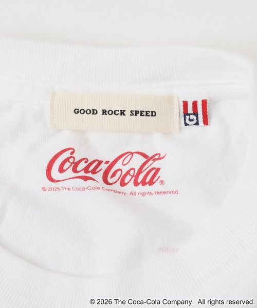 GOOD ROCK SPEED(グッドロックスピード)の「GOOD ROCK SPEED / グッドロックスピード COCA-COLA Tshirts White(Tシャツ/カットソー・レディース・ホワイト・FREE)」の18枚目の写真