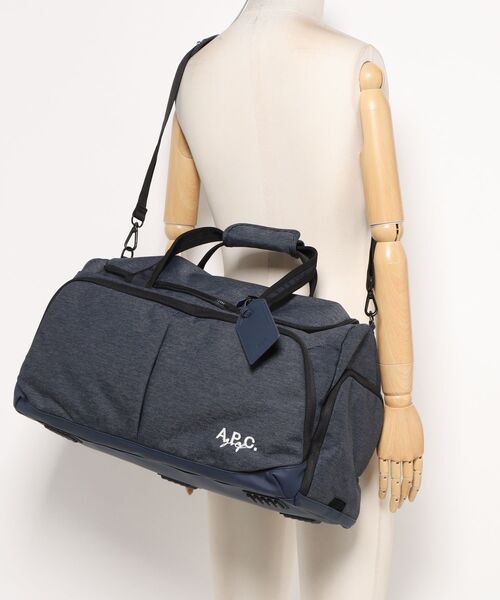 A.P.C. GOLF（アー・ペー・セー ゴルフ）の「Eric Boston Bag（ボストンバッグ・レディース・ブルー・ONESIZE）」の5枚目の写真