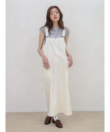 Front zip jumper skirt