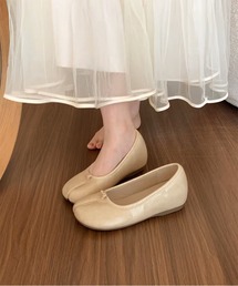 足袋パンプスタビバレエシューズ