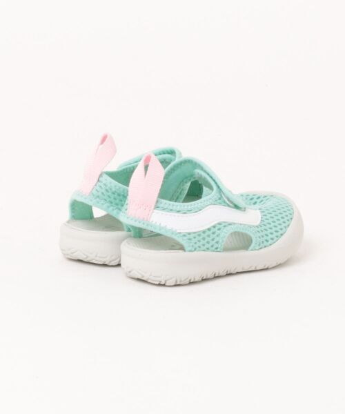 VANS(バンズ)の「VANS ヴァンズ 12-16 RAY AQUA レイアクア V7039 TDL MINT(サンダル・キッズ・グリーン・13/14/15 /16/12)」の2枚目の写真