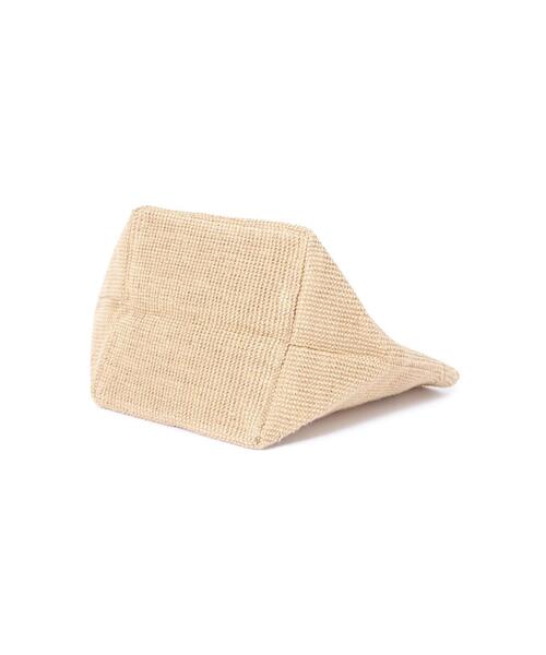 FABRICO（ファブリコ）の「【FABRICOコラボ】ジュートバッグmerci（かごバッグ・レディース・ホワイト系その他・ﾌﾘ-）」の7枚目の写真